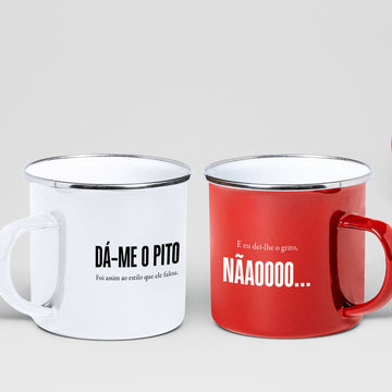 Canecas Pito e grito
