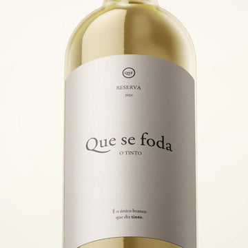 O único Branco que diz Tinto.